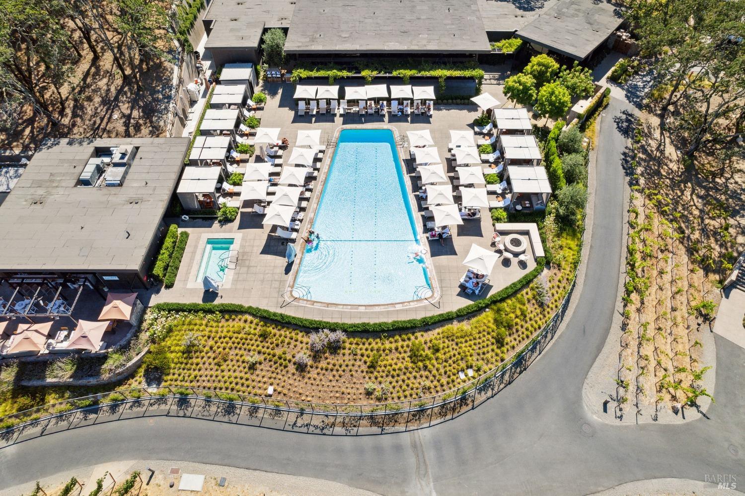 210 East Sumac Court Healdsburg, CA 95448 - Photo 32 of 32 an aerial view of a swimming pool