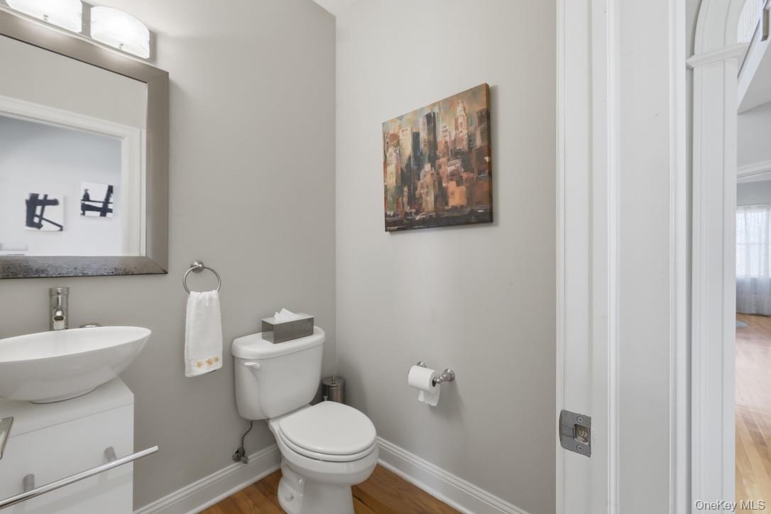 12 Feagles Road Warwick, NY 10990 - Photo 21 of 45 a bathroom with a toilet a sink and mirror