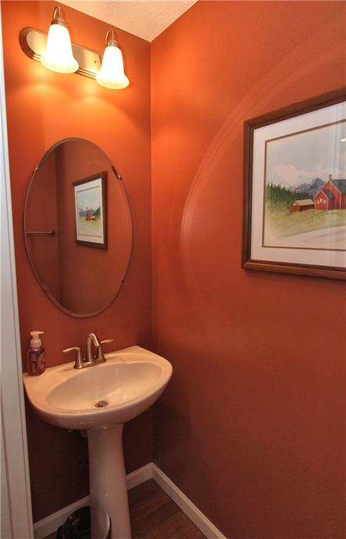 207 Maple Ridge Drive Canonsburg, PA 15317 - Photo 16 of 24 Lovely first floor powder room with pedestal sink