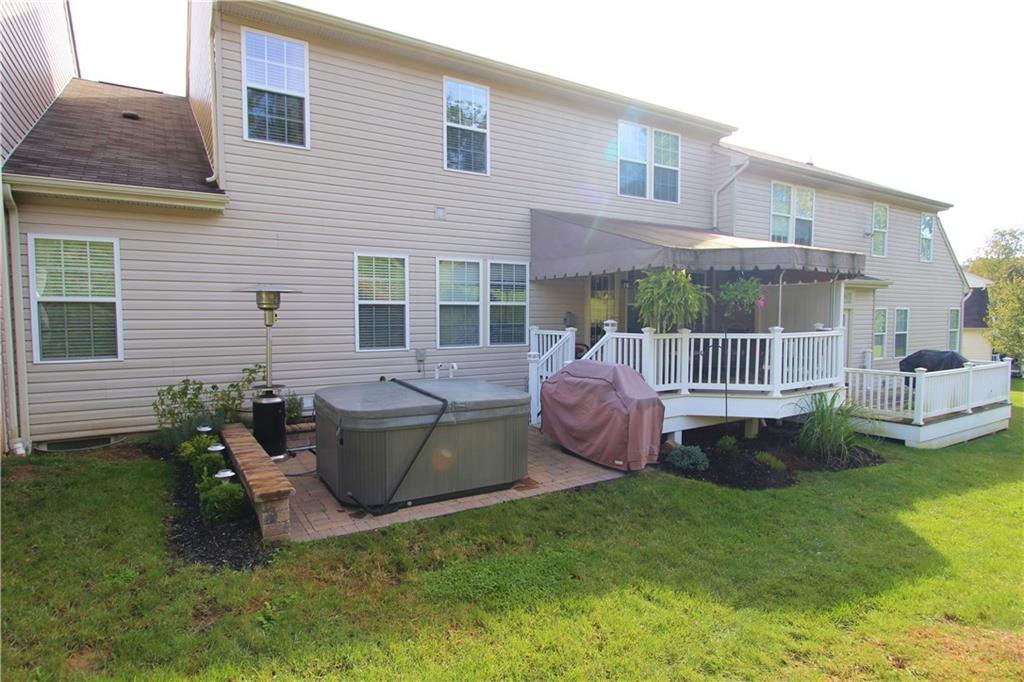 207 Maple Ridge Drive Canonsburg, PA 15317 - Photo 23 of 24 Paver patio off of the deck allows for tons of outdoor entertaining space