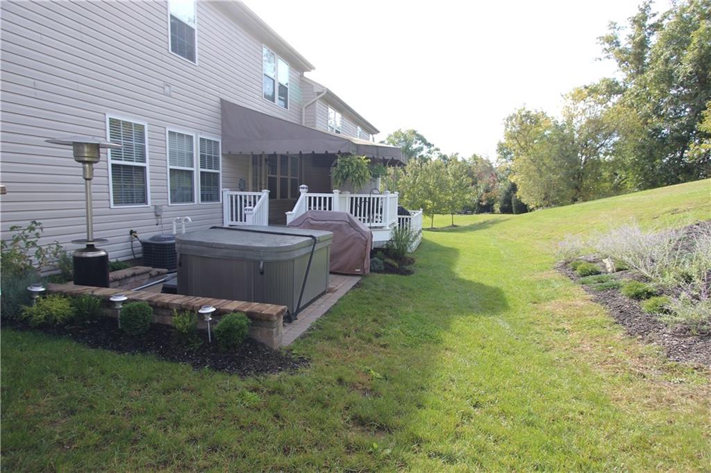 207 Maple Ridge Drive Canonsburg, PA 15317 - Photo 24 of 24 Tree lined rear yard adds to the private setting