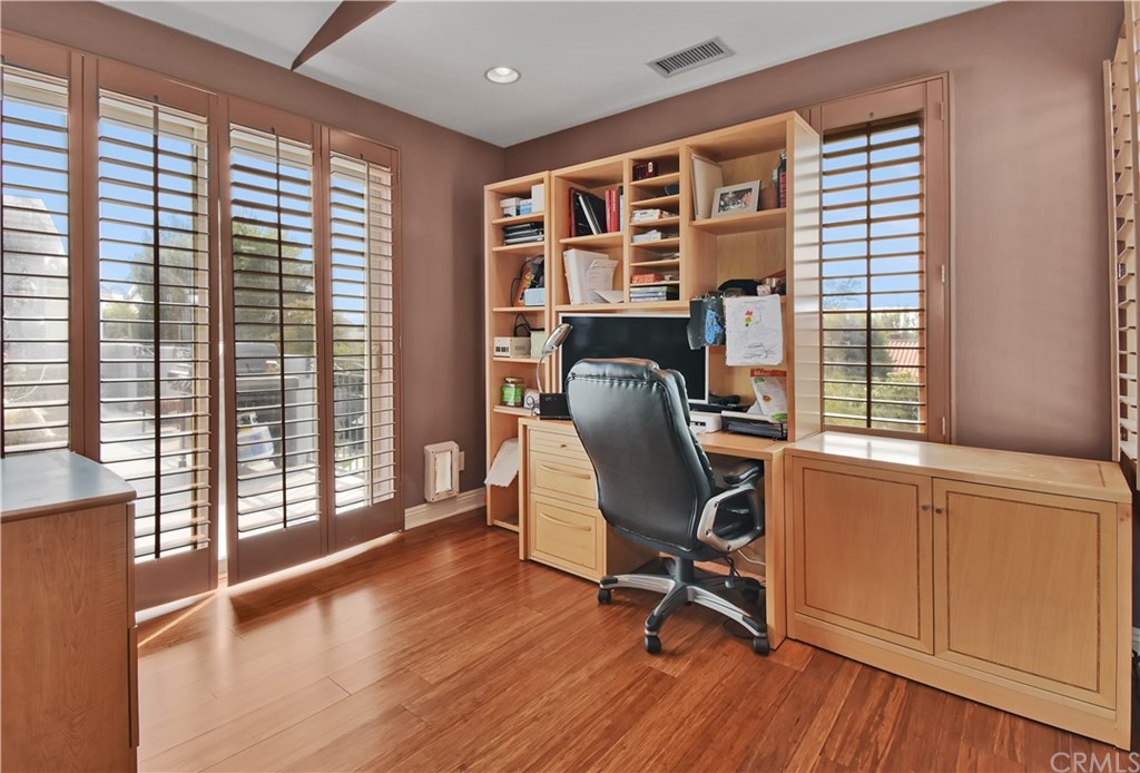22 Hillcrest Manor Rolling Hills Estates, CA 90274 - Photo 25 of 54 a view of a workspace with furniture and a window