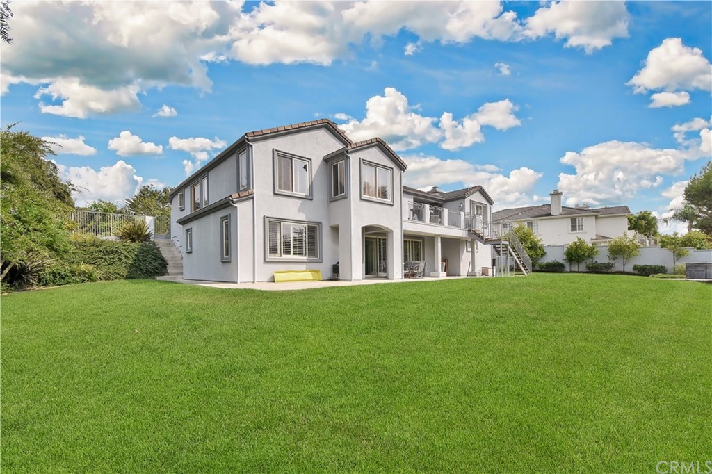 22 Hillcrest Manor Rolling Hills Estates, CA 90274 - Photo 51 of 54 a view of a house with a backyard