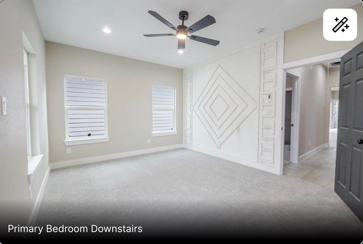 8713 Westcott Road, Unit B Houston, TX 77016 - Photo 7 of 14 a view of an empty room with a window