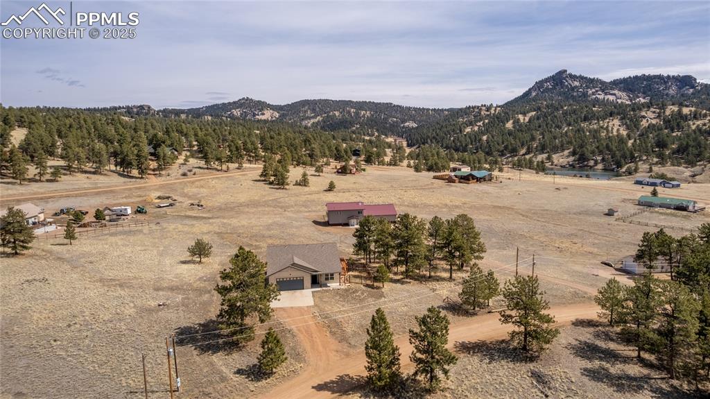 2649 Southpark Road Florissant, CO 80816 - Photo 32 of 42 a view of lake view and mountain view