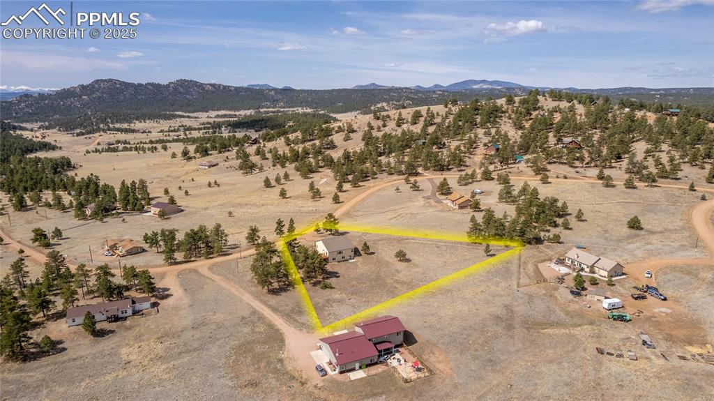 2649 Southpark Road Florissant, CO 80816 - Photo 39 of 42 a view of lake view and mountain view