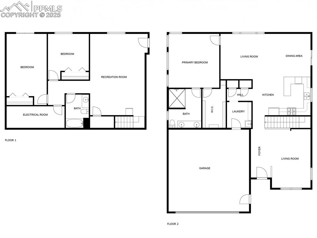2649 Southpark Road Florissant, CO 80816 - Photo 40 of 42 a picture of a floor plan