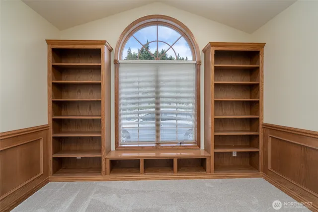 a view of a livingroom with a furniture