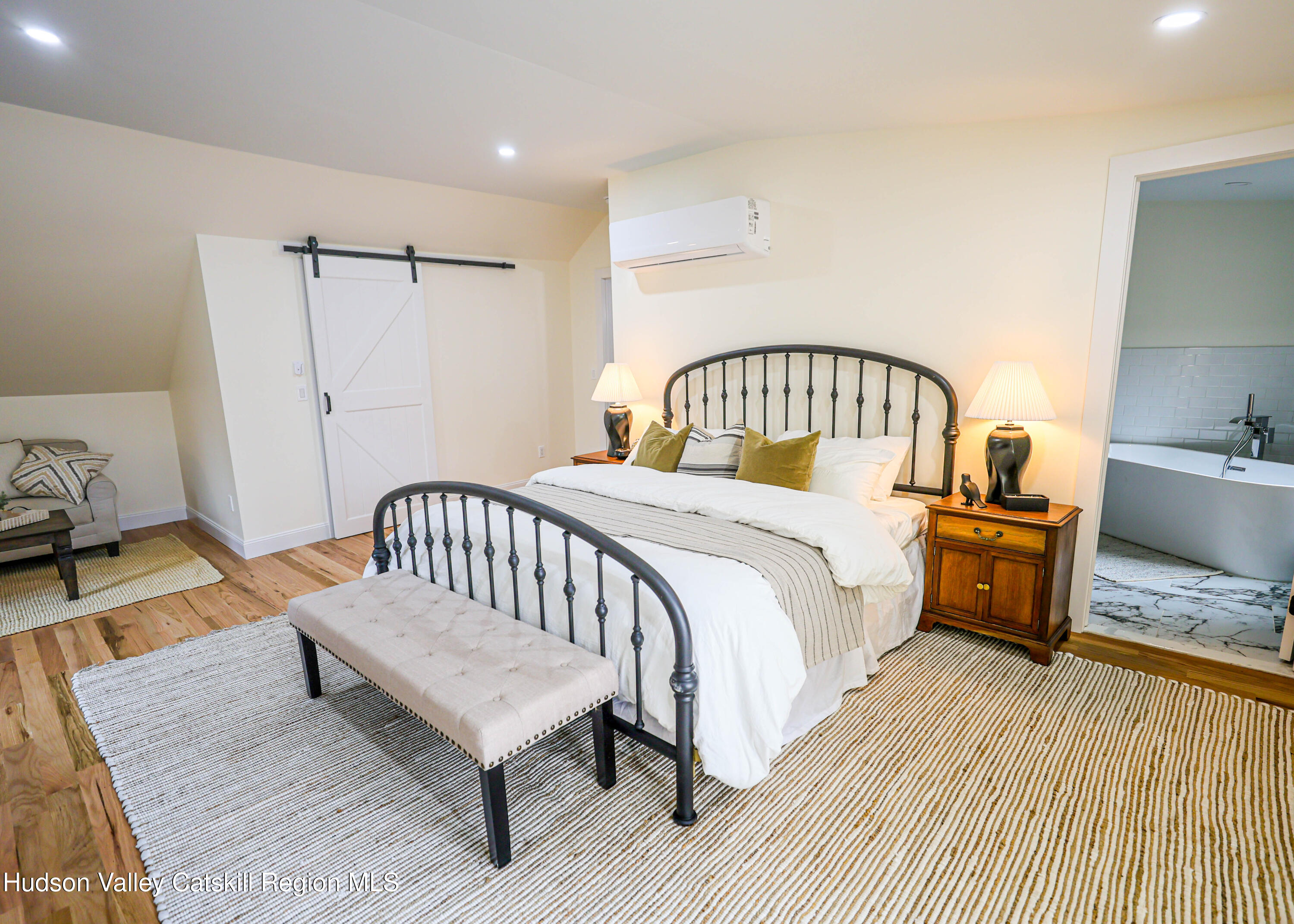 169 West Saugerties Road Saugerties, NY 12477 - Photo 23 of 43 a bedroom with a bed and a window