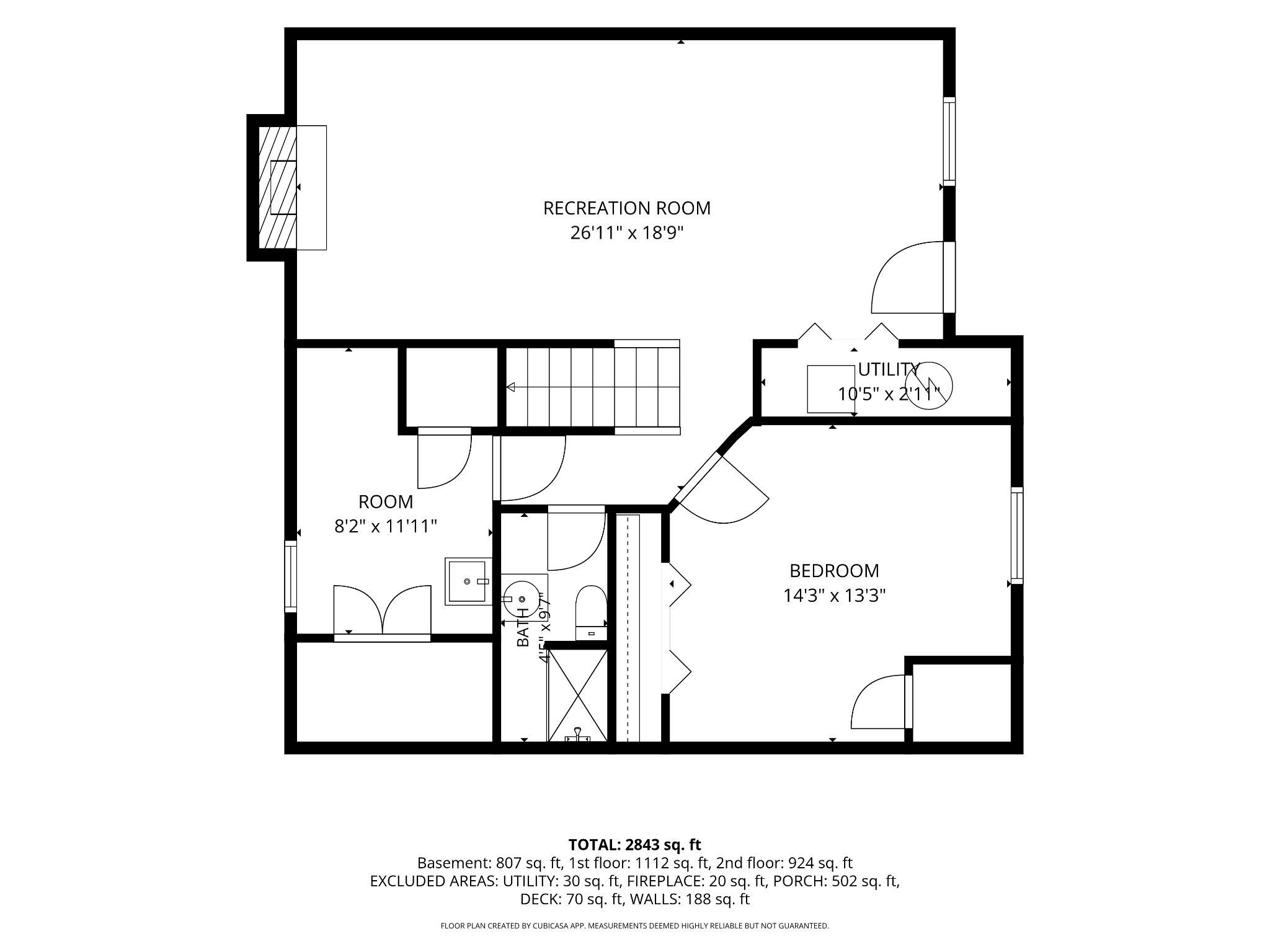 310 Magothy Road Severna Park, MD 21146 - Photo 35 of 38 Floor Plan - Finished basement