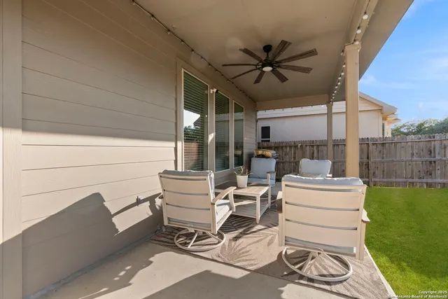 a living room with a couch and a table