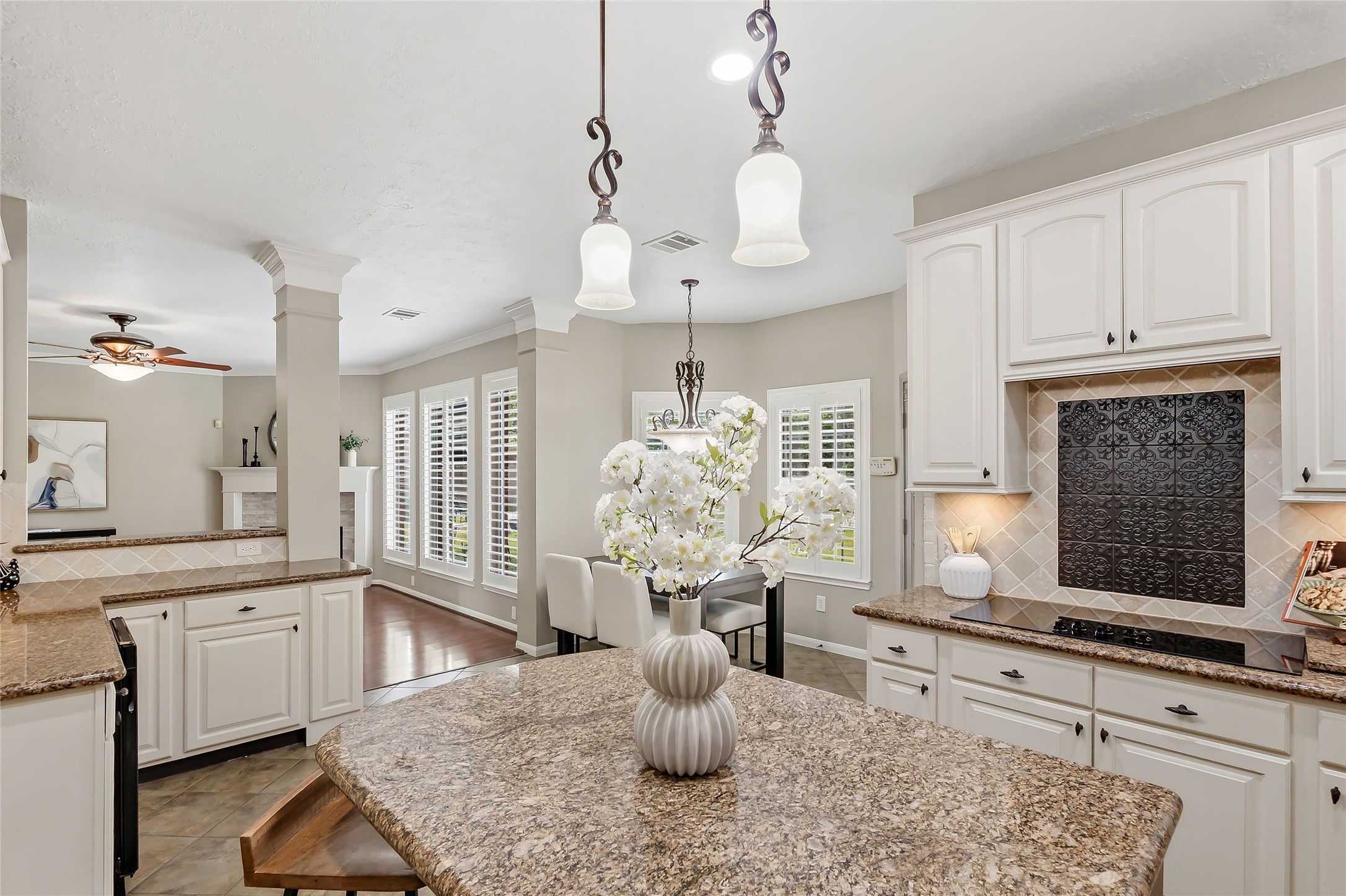 3335 Woods Edge Drive Spring, TX 77388 - Photo 21 of 47 Kitchen looking into breakfast room and living area