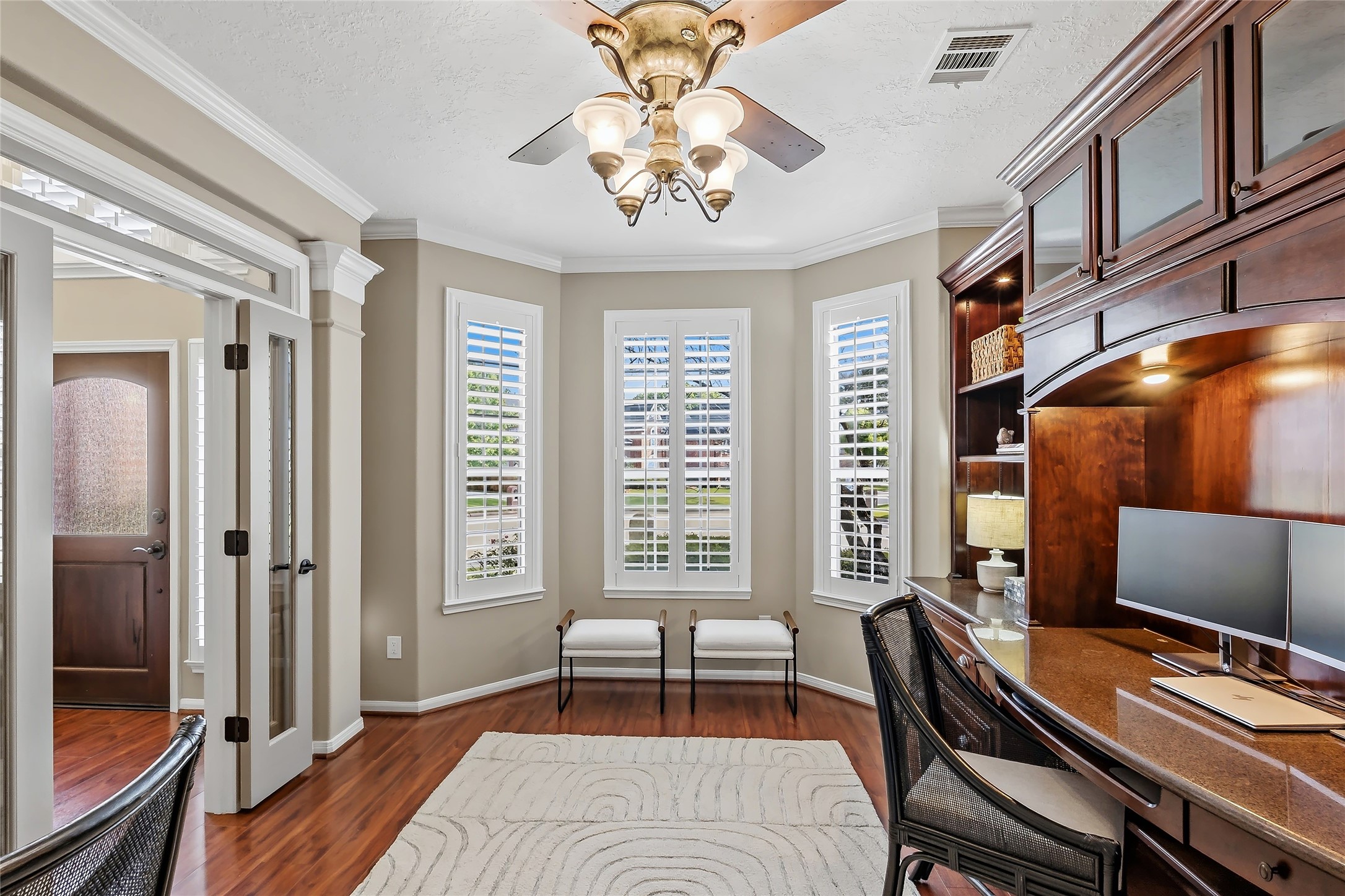 3335 Woods Edge Drive Spring, TX 77388 - Photo 22 of 47 Office with French beveled glass doors