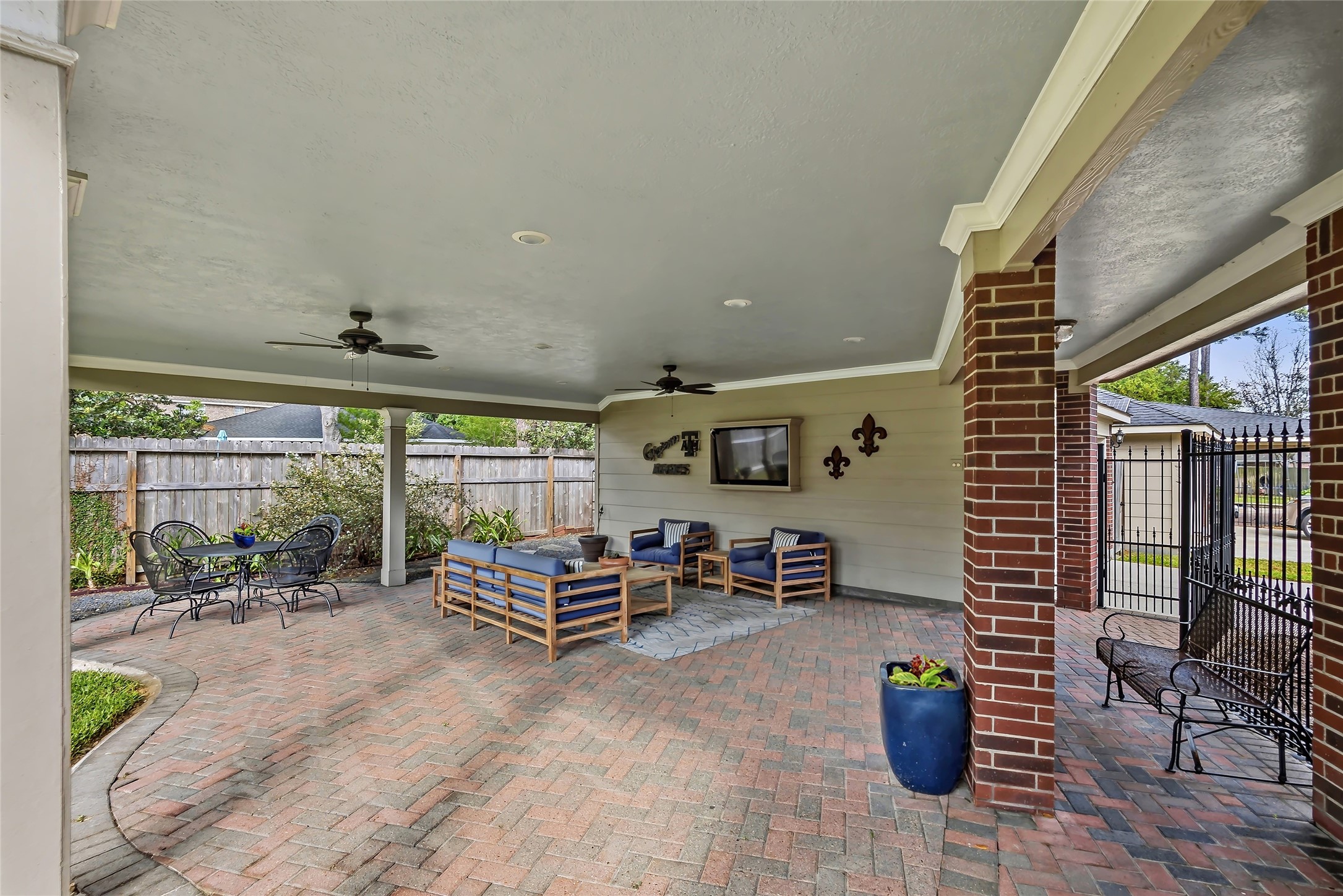 3335 Woods Edge Drive Spring, TX 77388 - Photo 42 of 47 Extra Large Covered Back Patio