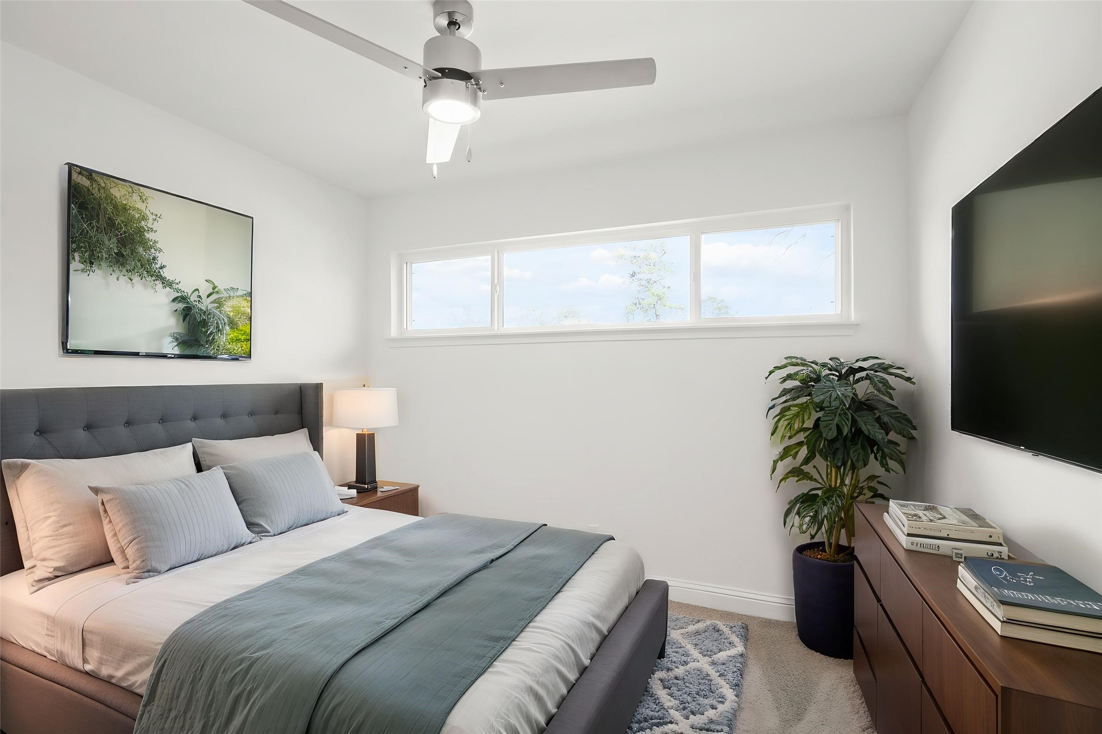 24127 Spring Fork Drive Spring, TX 77373 - Photo 15 of 17 Virtually Staged: A cozy yet spacious bedroom perfect for creating a private retreat or stylish guest room.
