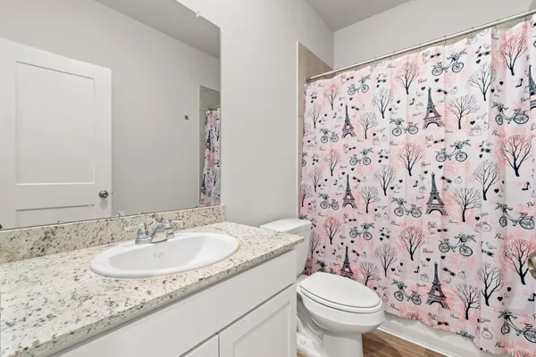 a bathroom with a sink and a toilet