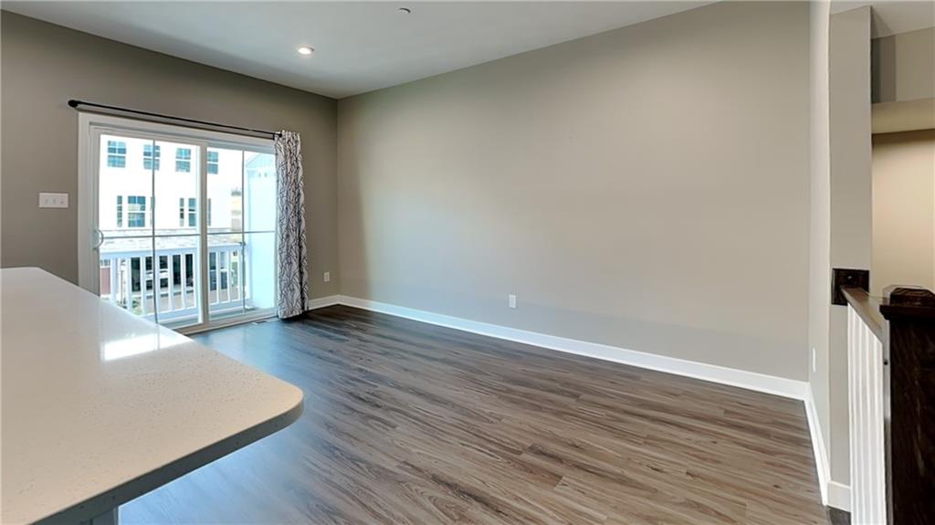 4408 Spruce Road Gibsonia, PA 15044 - Photo 16 of 40 wooden floor in an empty room with a window