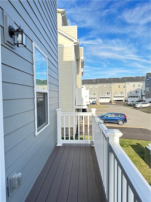 4408 Spruce Road Gibsonia, PA 15044 - Photo 18 of 40 a view of a balcony with wooden floor