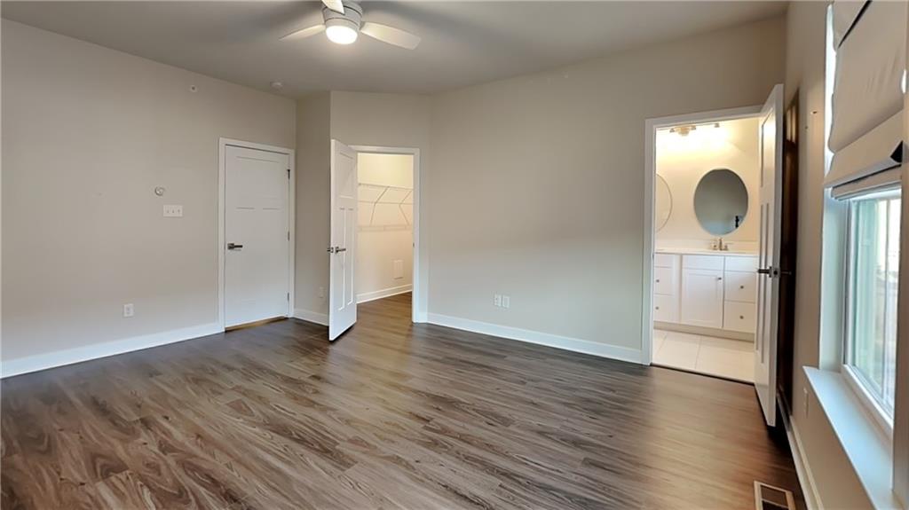 4408 Spruce Road Gibsonia, PA 15044 - Photo 22 of 40 a view of a hallway with wooden floor