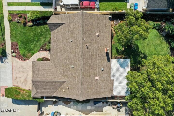 2379 Welcome Court Simi Valley, CA 93063 - Photo 10 of 49 an aerial view of a house with a yard