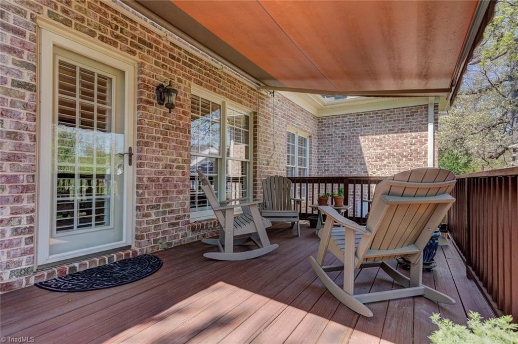 5909 Ballinger Road, Unit D Greensboro, NC 27410 - Photo 29 of 30 A great place for outdoor entertaining.