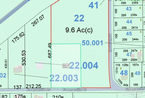 $40,000 | Lot 1 Freemanville Drive, Atmore, AL 36502