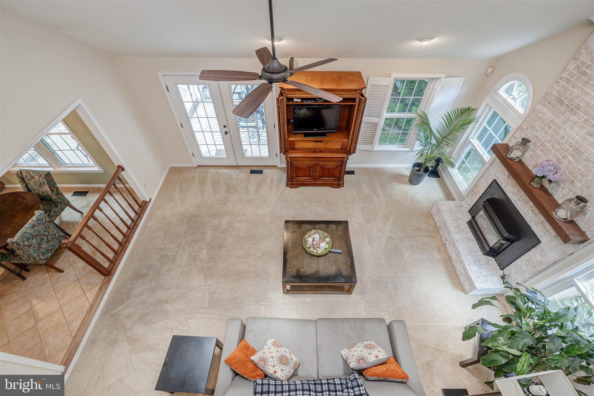 9136 Scott Street Springfield, VA 22153 - Photo 26 of 73 View into Great Room from Loft