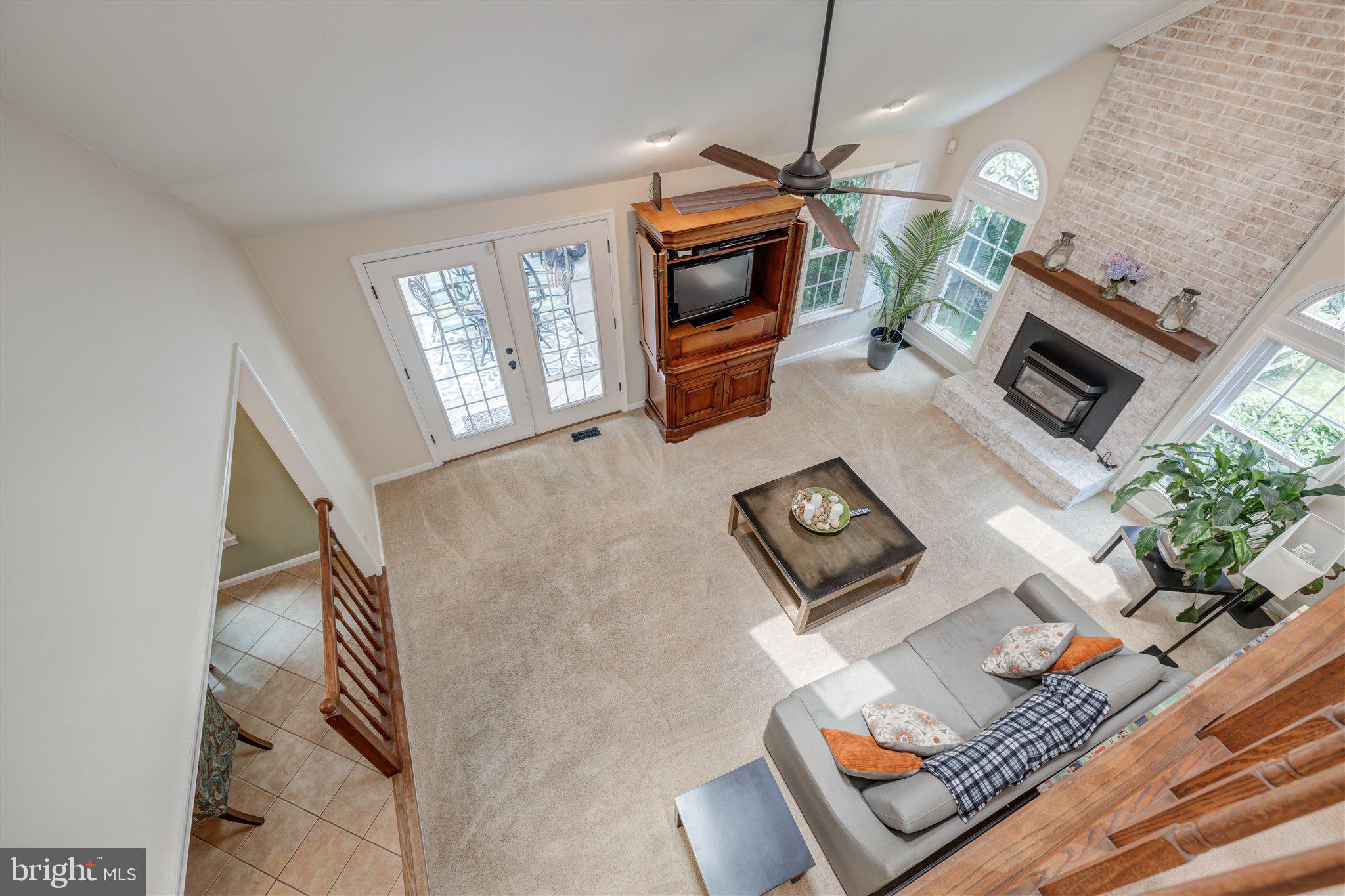 9136 Scott Street Springfield, VA 22153 - Photo 27 of 73 View into Great Room from Loft