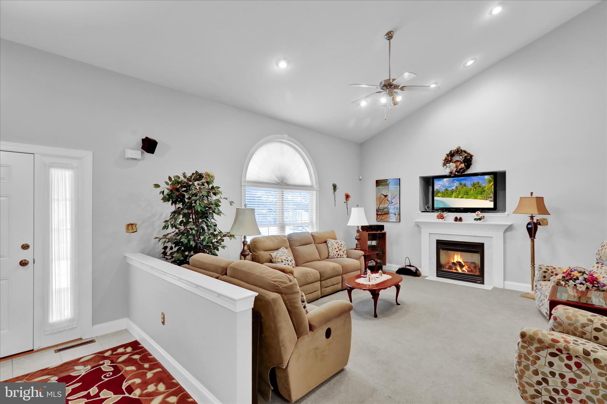 110 South Cacoosing Drive Reading, PA 19608 - Photo 3 of 32 a living room with furniture fireplace and window