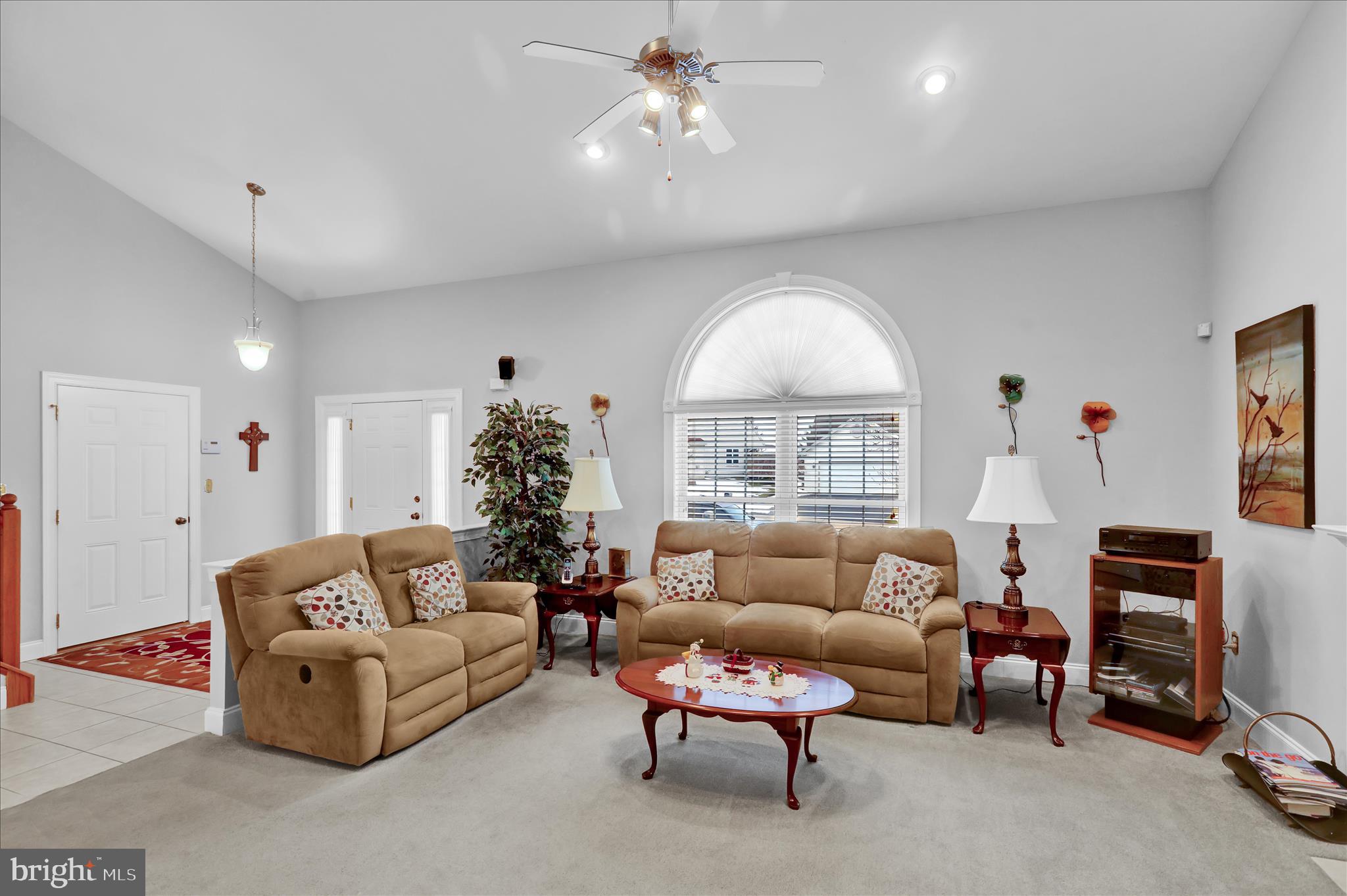 110 South Cacoosing Drive Reading, PA 19608 - Photo 7 of 32 a living room with furniture and a large window