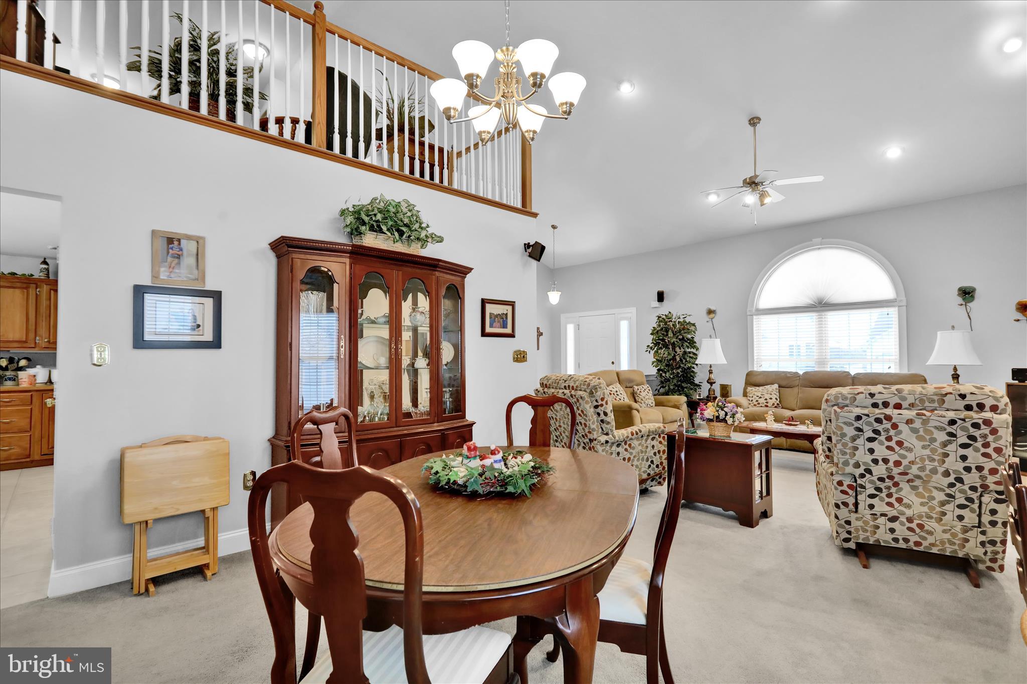 110 South Cacoosing Drive Reading, PA 19608 - Photo 9 of 32 a view of a dining room with furniture window and wooden floor