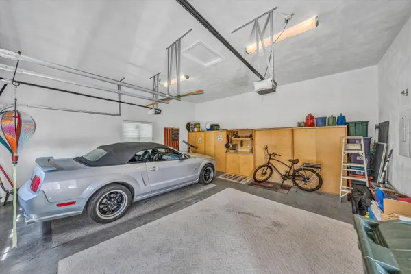 a view of garage