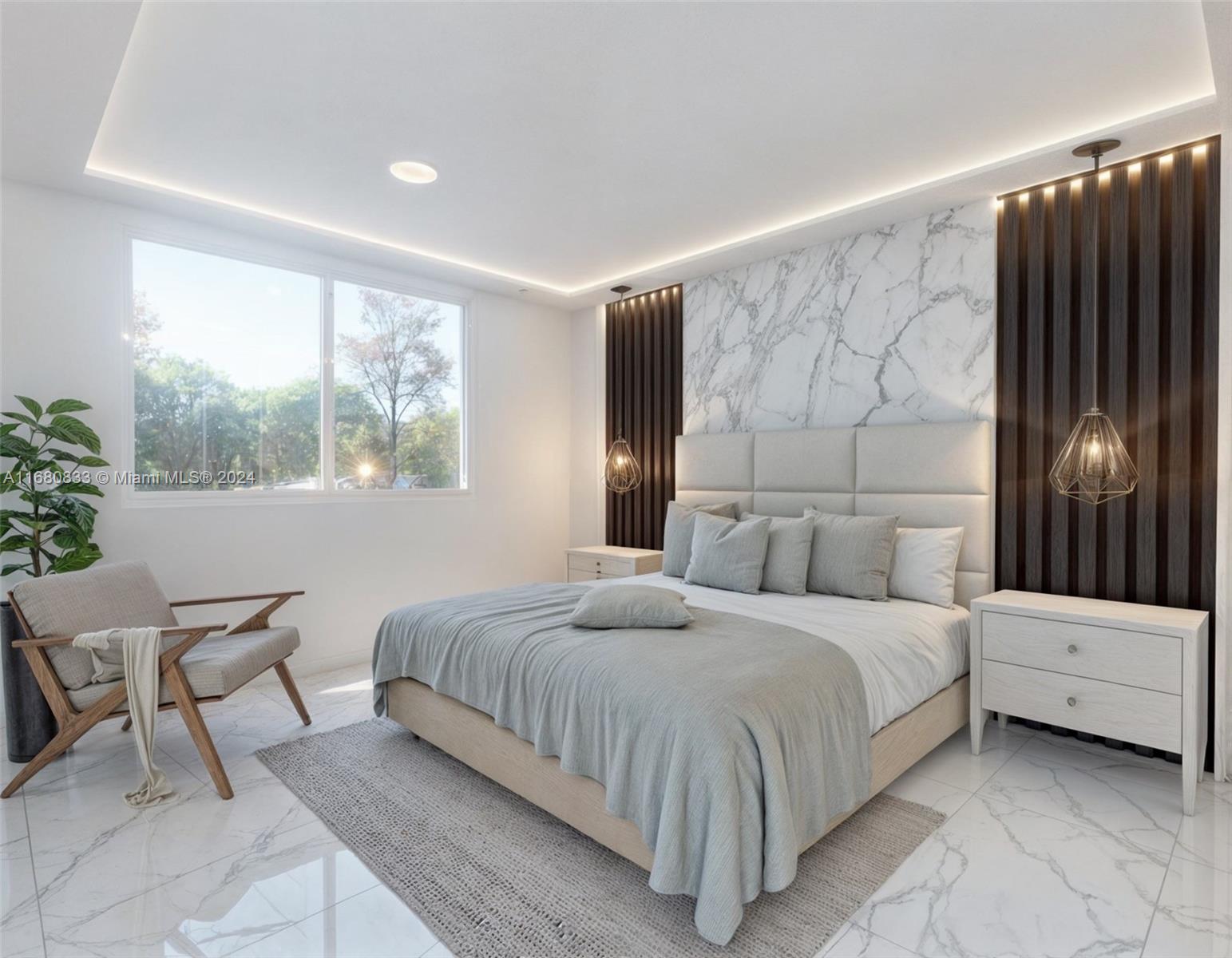 721 Northwest 5th Avenue Pompano Beach, FL 33060 - Photo 6 of 10 a bedroom with a bed and a window