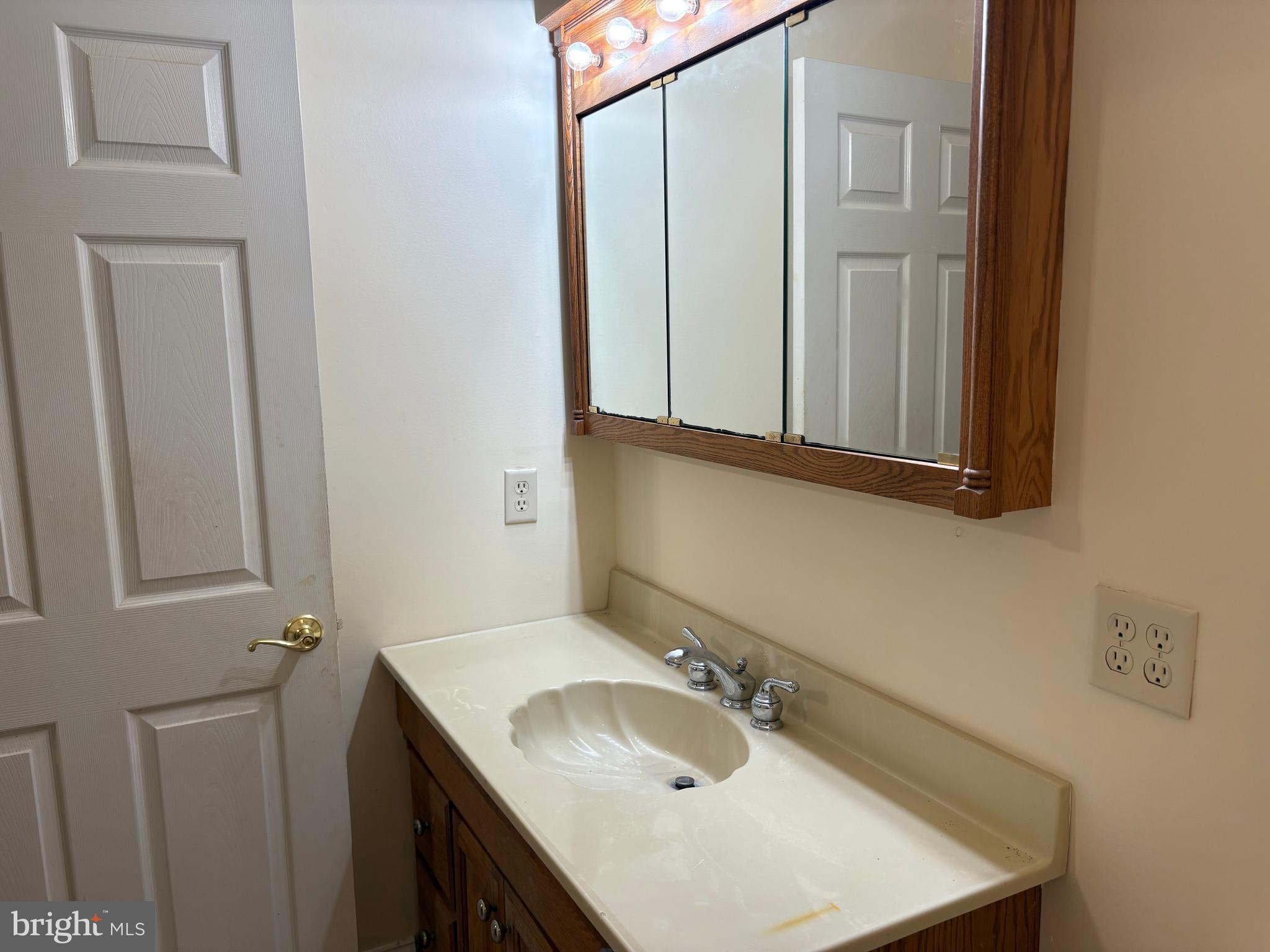 31867 Shavox Road Salisbury, MD 21804 - Photo 57 of 64 a bathroom with a sink and a mirror