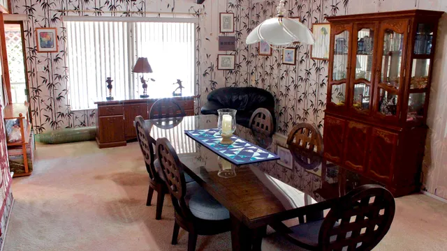 a outdoor living space with furniture