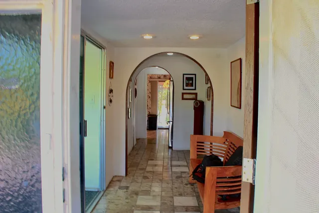 a view of a entryway door of the house