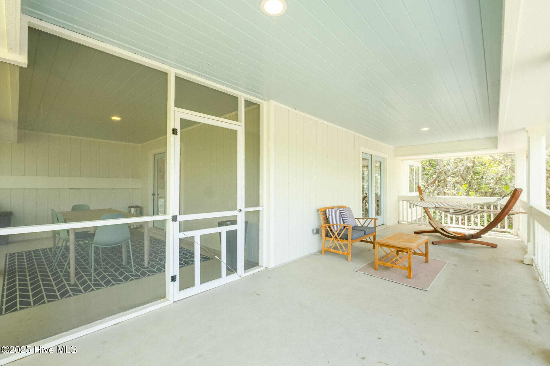 8 Racerunner Court Bald Head Island, NC 28461 - Photo 16 of 45 Covered Upstairs Porch off Dining Room & Great Room