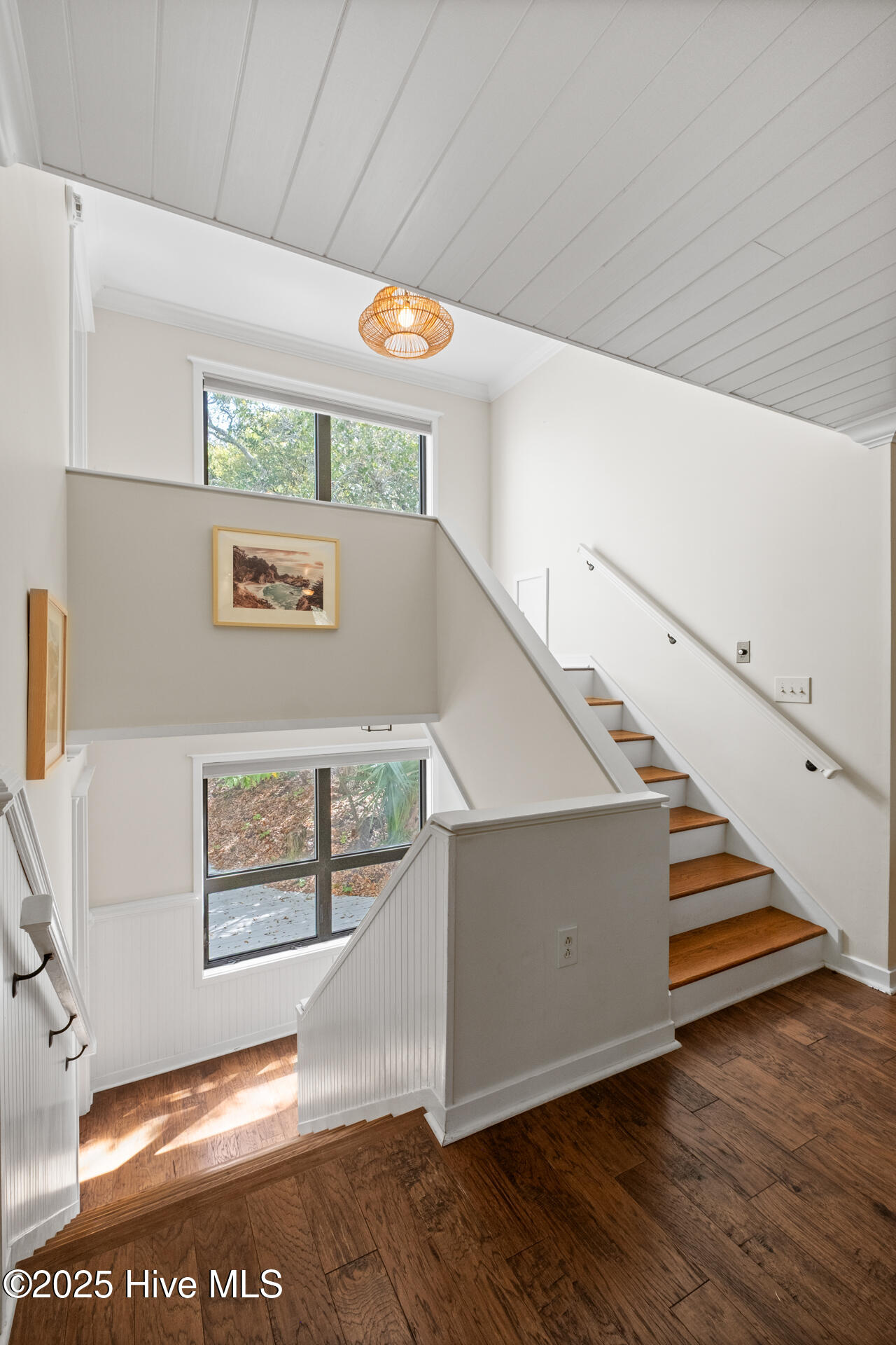 8 Racerunner Court Bald Head Island, NC 28461 - Photo 18 of 45 Stairwell up to Main Bedroom level
