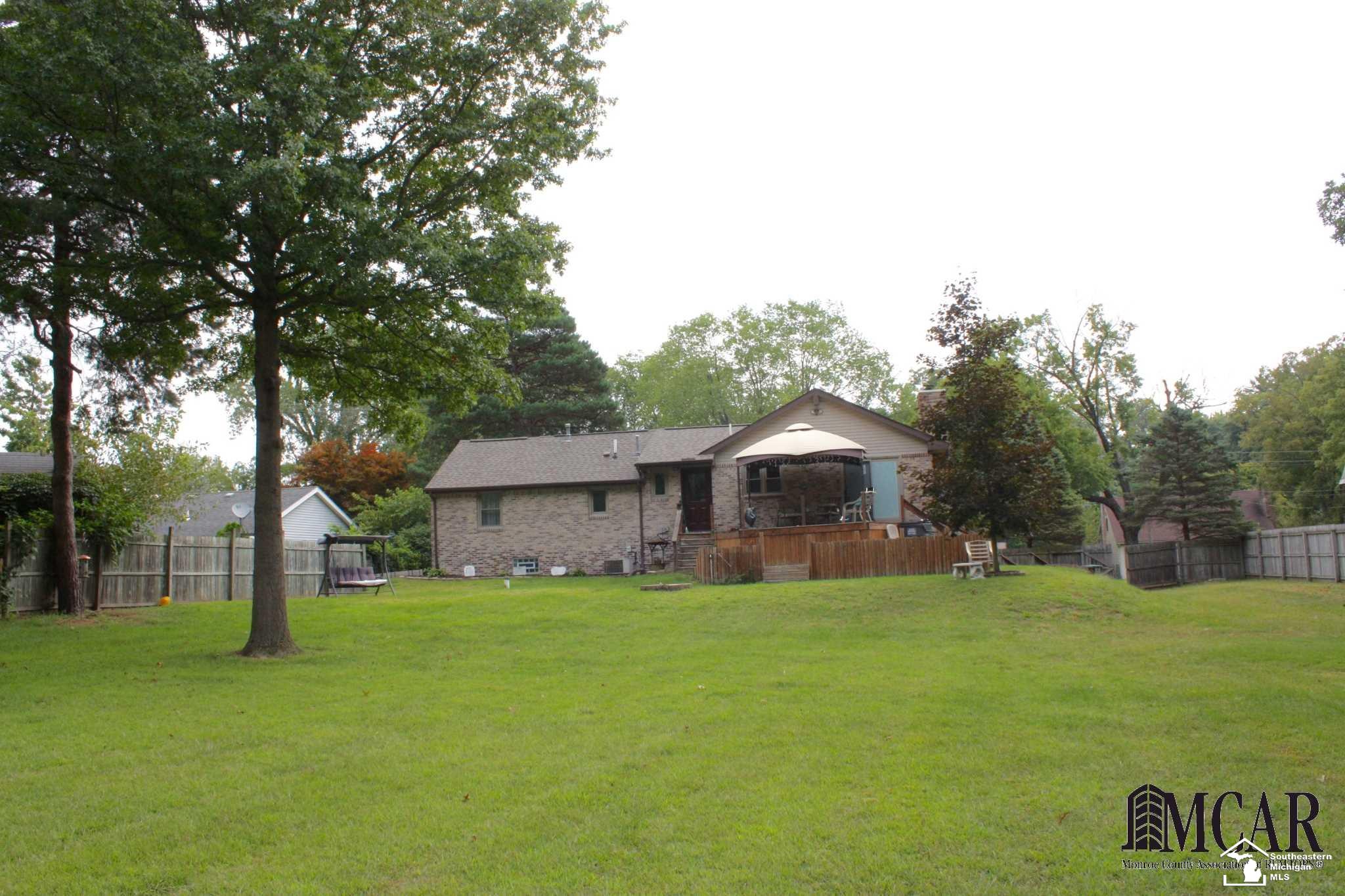 8125 Wiseman Road Lambertville, MI 48144 - Photo 25 of 27 Back of house