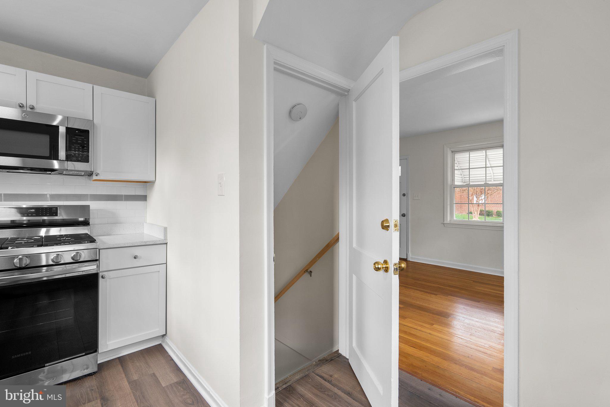 10110 McKenney Avenue Silver Spring, MD 20902 - Photo 14 of 56 a view of a kitchen from the hallway