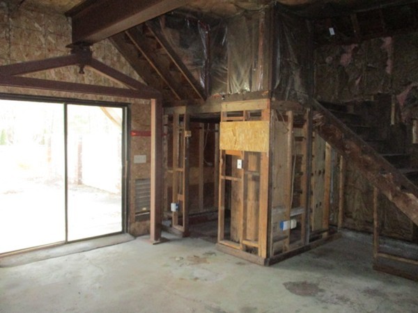 301 Mendall Road Acushnet, MA 02743 - Photo 5 of 30 a view of a room with wooden walls