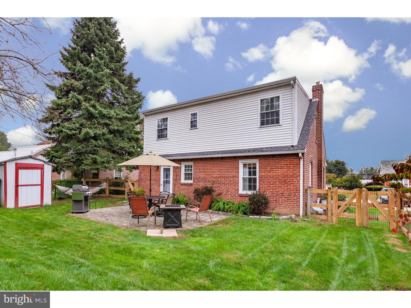 532 Lawrence Road Havertown, PA 19083 - Photo 22 of 22 a view of a house with a backyard porch and sitting area