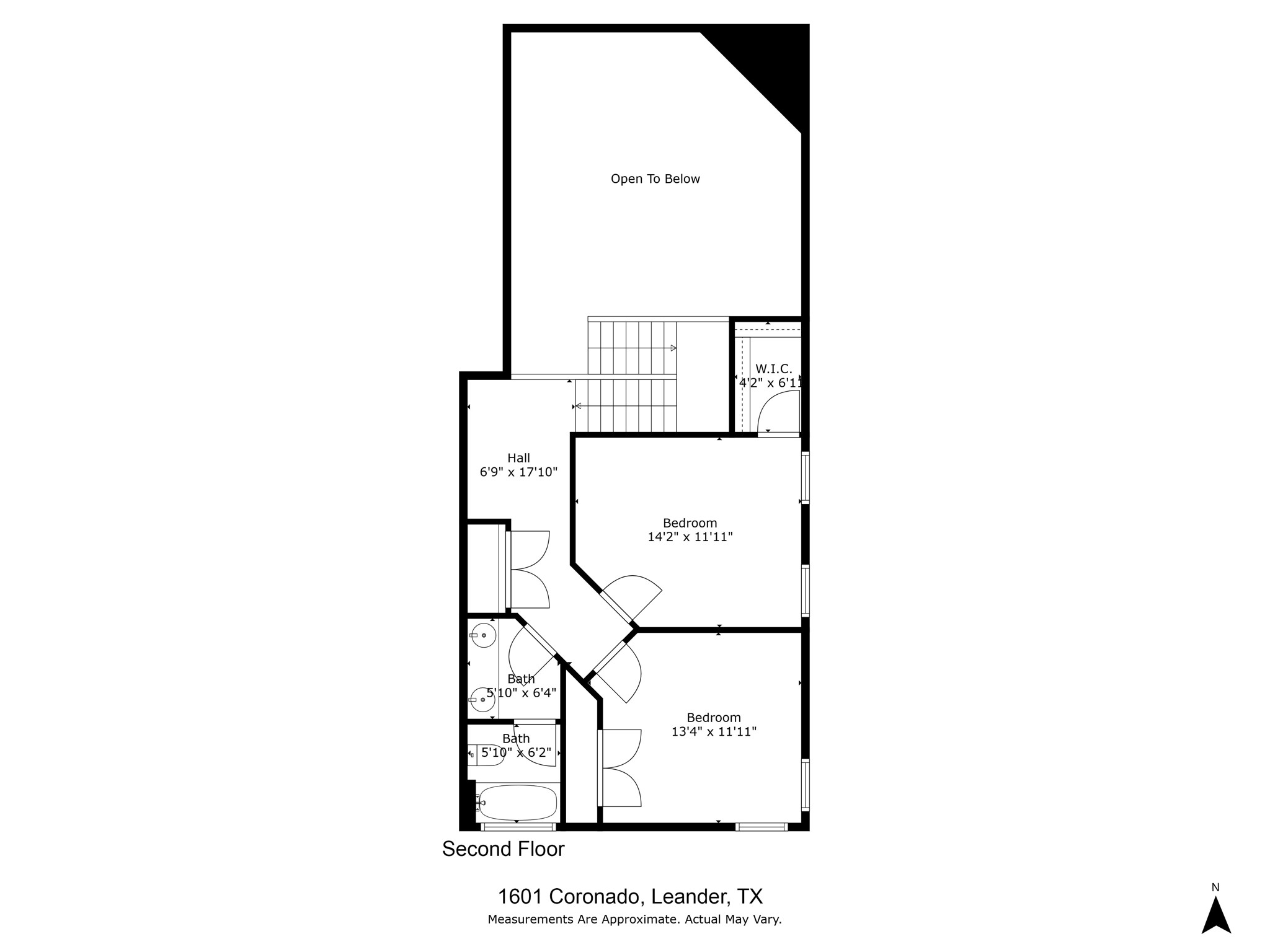 1601 Coronado Leander, TX 78641 - Photo 37 of 37 a picture of a floor plan