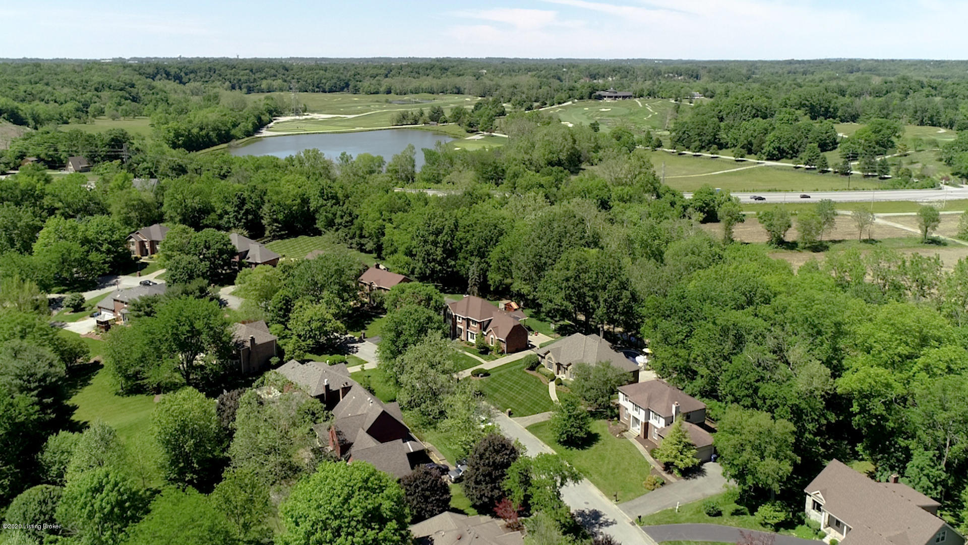 15011 Bircham Road Louisville, KY 40245 - Photo 3 of 79 Drone Shot of House