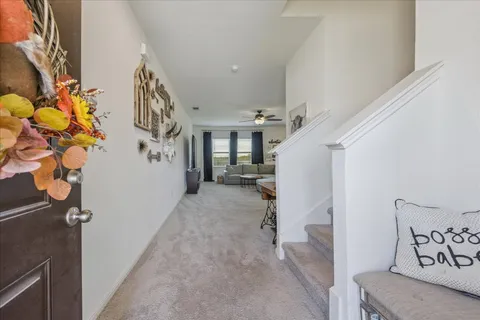 a view of entryway and hall