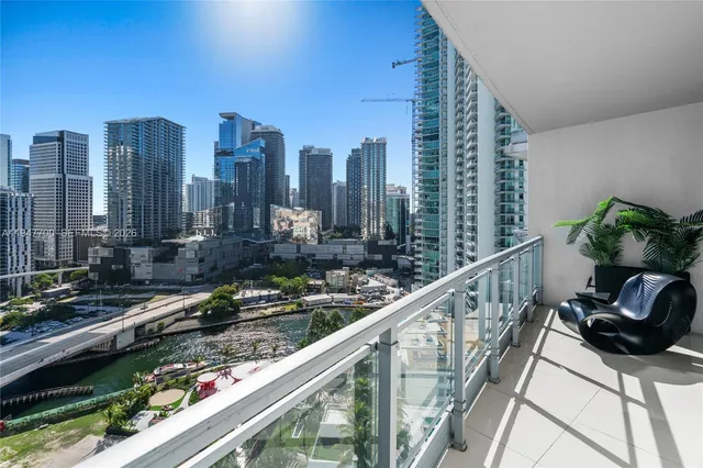 a view of swimming pool from a balcony