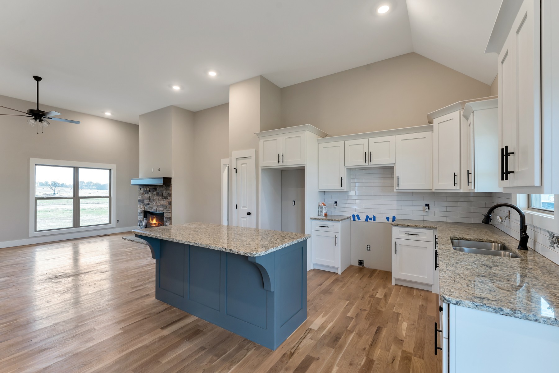 4901 Barren Plains Road Springfield, TN 37172 - Photo 4 of 15 a kitchen with a sink stove and cabinets