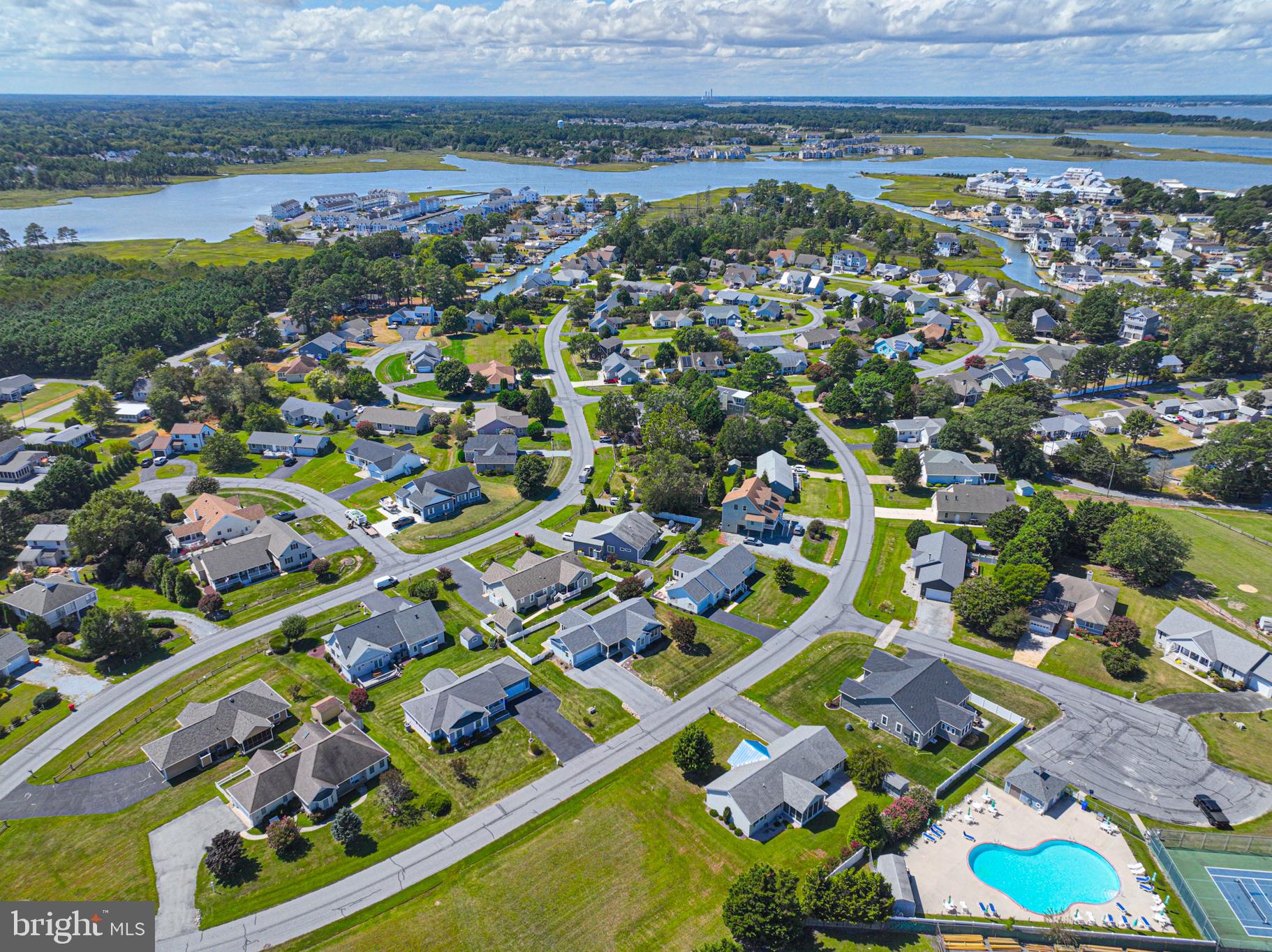 38241 Marlington Road Ocean View, DE 19970 - Photo 35 of 40 an aerial view of multiple house