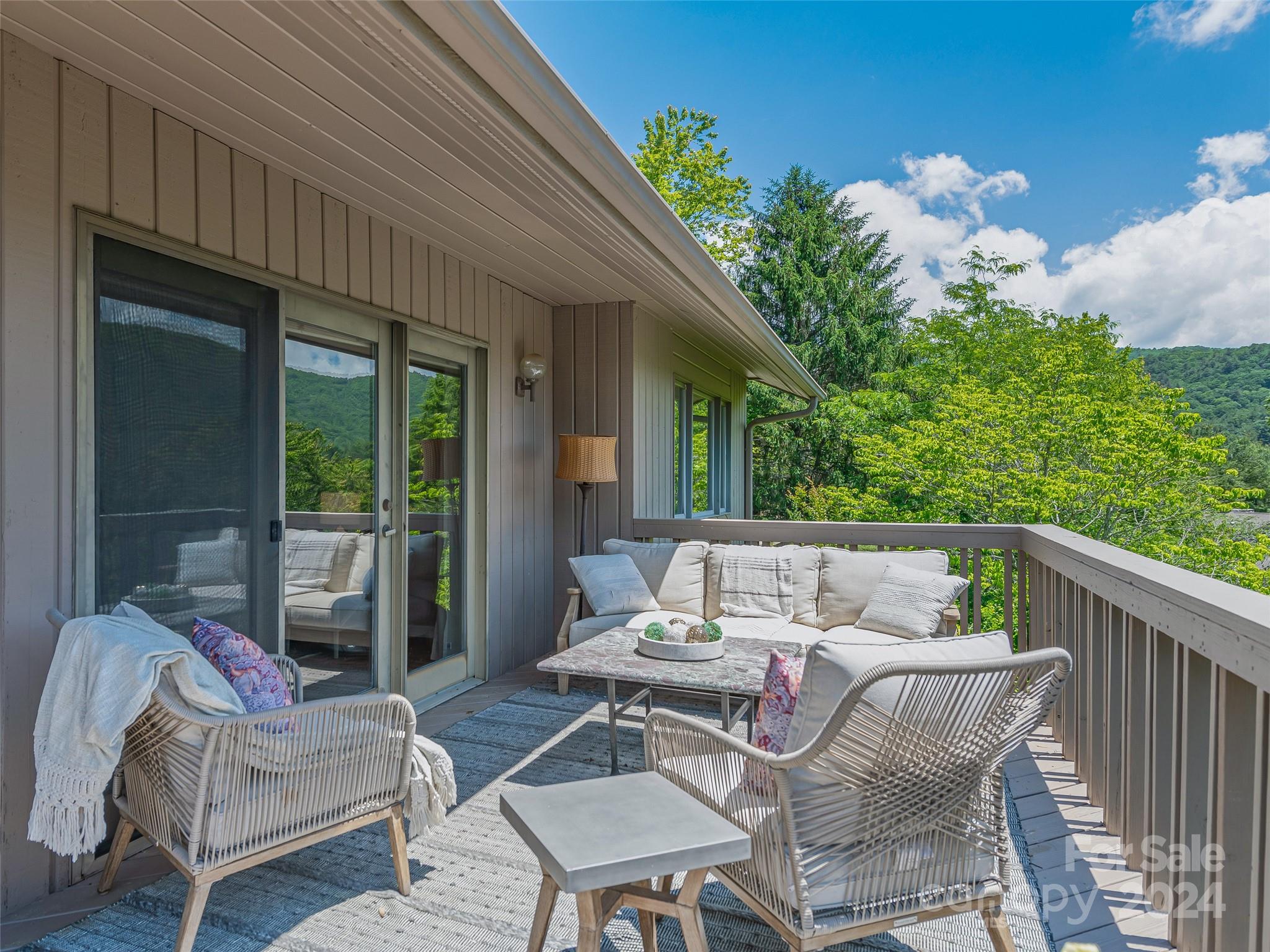 36 Stony Ridge Asheville, NC 28804 - Photo 11 of 38 a view of a patio in the balcony