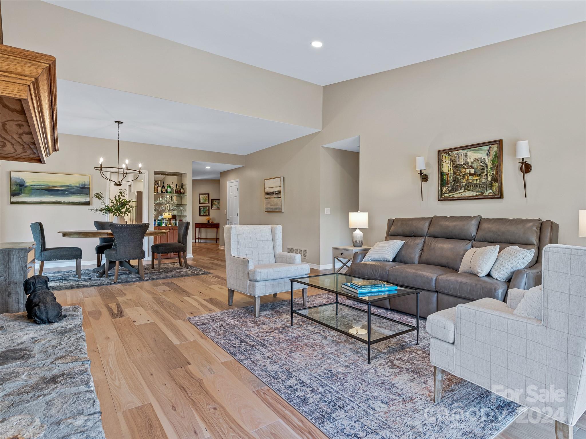 36 Stony Ridge Asheville, NC 28804 - Photo 15 of 38 a living room with furniture and wooden floor